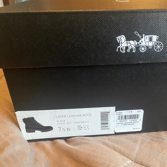 Coach boots - Picture 1 of 5